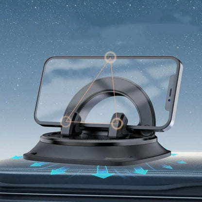 Support téléphone voiture tableau de bord – Ultra stable – Rotation 360° – Universel