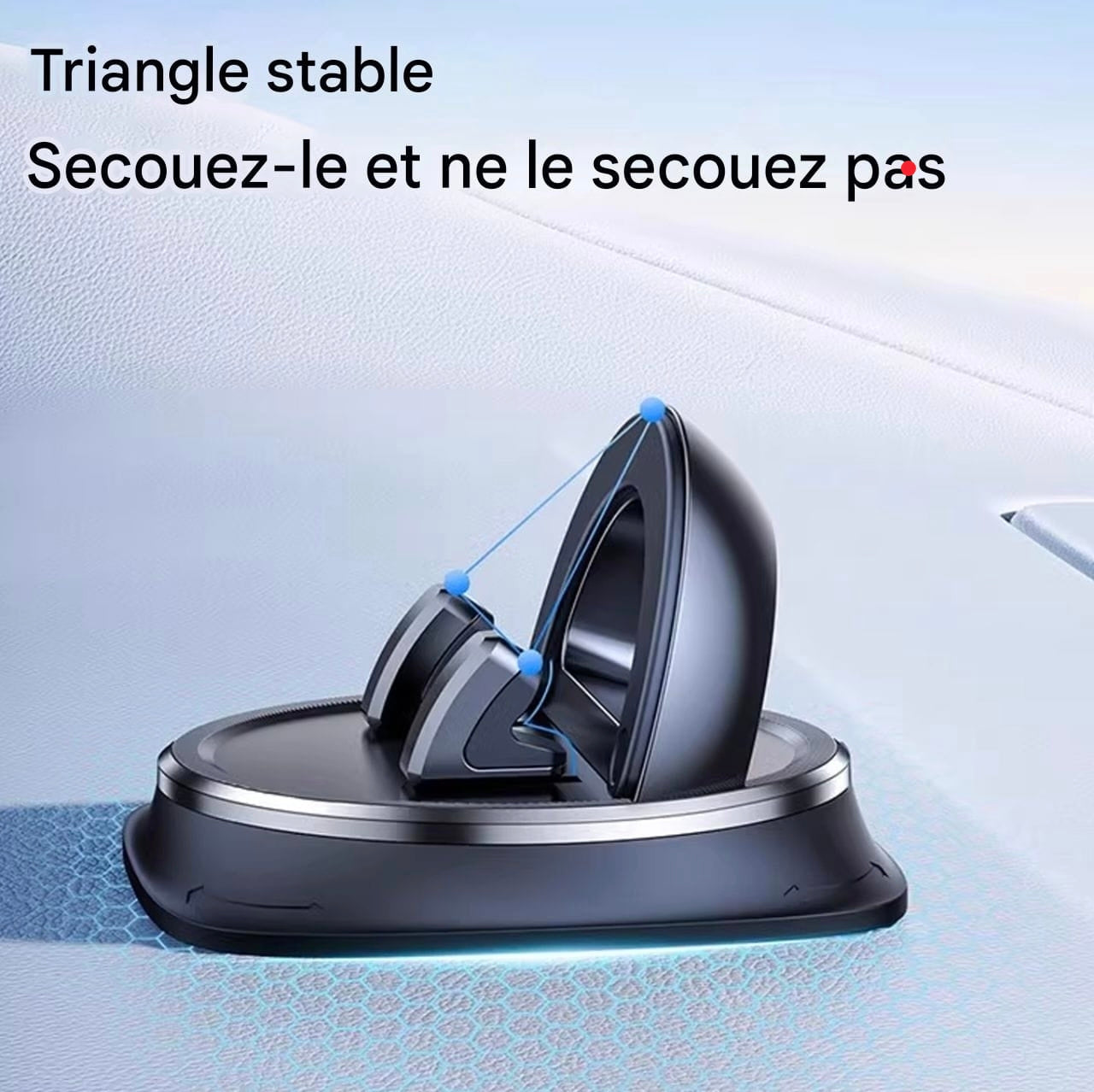 support téléphone voiture ultra stable